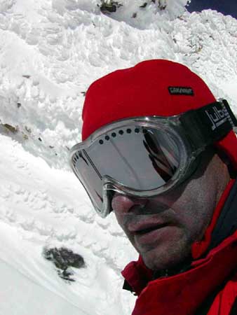 Petr Adamek climbs Mt. Damavand.
